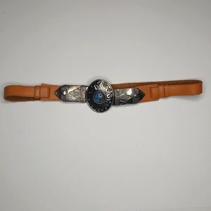 Southwestern Silver and Turquoise Belt